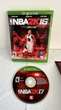 NBA 2K16 &amp; 2017 Xbox One Video Games Lot Of 2 - $19.75