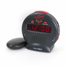 Sonic Alert Sonic Bomb Jr SBJ525SS Vibrating Alarm Clock - $42.55