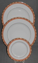 3 Pc Set Wedgwood Frances Pattern (2) Dinner Plates &amp; (1) B&amp;B Plate England - £63.15 GBP