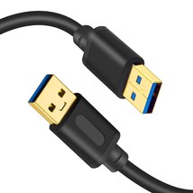 Usb 3.0 Male To Male Cable 10Ft, Usb To Usb Cord Usb Cable Male To Male Usb 3.0  - £12.78 GBP