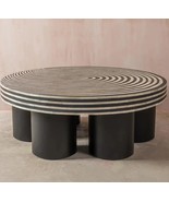 Homes of Rajasthan | Bone Inlay Coffee Table | Bone Inaly Center Table |... - $1,190.18 CAD