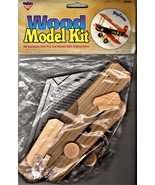 Wooden Model Kit - Biplane (NEW) - $6.67 CAD