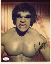 Lou Ferrigno Autographed 8x10 Photo JSA COA Hand Signed The Incredible Hulk - £119.65 GBP