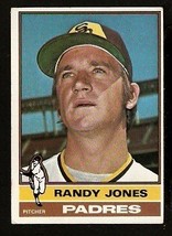 San Diego Padres Randy Jones 1976 Topps Baseball Card # 310 Vg - £0.39 GBP