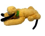 Disney Store Pluto Exclusive Stuffed Dog Lying Down 10 inches Long Plush  - £9.03 GBP