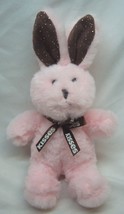 Hershey&#39;s Kisses Soft Pink &amp; Brown Bunny Rabbit 9&quot; Plush Stuffed Animal Galerie - £11.68 GBP
