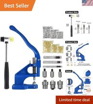 Professional Hand Press Grommet Tool with Interchangeable Dies - Versati... - $93.91