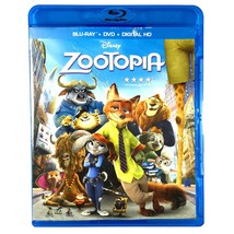 Walt Disney&#39;s - Zootopia (Blu-ray/DVD, 2016)  - £10.99 GBP