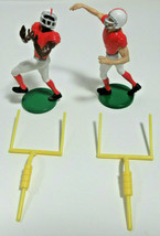 New Decopac Cake Toppers Set Touchdown American Football Players Figures &amp; Goals - £5.49 GBP
