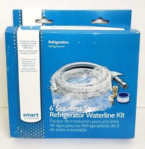 Smart Choice Stainless-Steel Refrigerator Waterline Kit Required for Hook-Up - £17.48 GBP