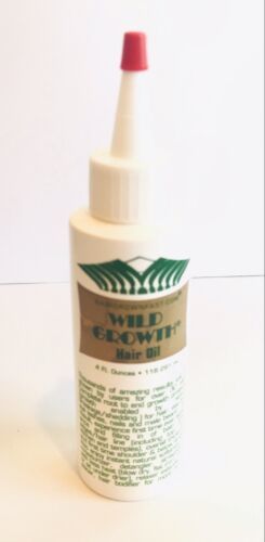 WILD GROWTH HAIR OIL 4 oz - SEALED Hair, eyebrows, beards, nails, & thin spots - $12.82