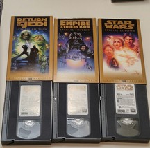 Star Wars Trilogy Special Edition  VHS Gold Box Set 1997 Lucasfilm THX - $15.88