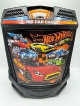 Mattel Hot Wheels 100 Car Rolling Storage Case with Retractable Handle &amp;... - £7.46 GBP