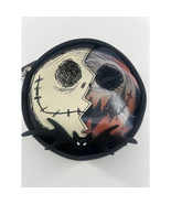 Disney Nightmare Before Christmas Bag Zip Around Black Circle Tim Burton... - $15.39