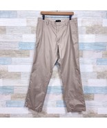 Banana Republic Gavin Chino Pants Beige Khaki Relaxed Casual Office Mens... - $29.69