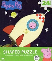 Peppa Pig - 24 Pieces Shaped Jigsaw Puzzle - v2 - £8.55 GBP
