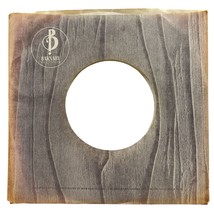 Barnaby Records Company Sleeve 45 RPM MGM Faded Wood Grain Style - £5.46 GBP