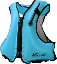 Adult Swimming Vests By Naxer That Are Inflatable Kayak Safety Jackets For - £27.95 GBP