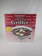 Farberware Smokeless, Tabletop Indoor/Outdoor) Griller Great For Low Car Diets - £43.95 GBP