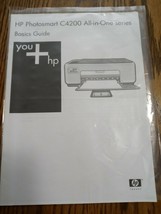 HP Photosmart C4200 All In One Series Basics User Guide - $18.69