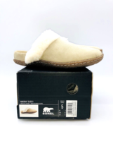 Sorel Nakiska Slide II Slippers- British Tan Natural, US 5M /EUR 36 - $44.55