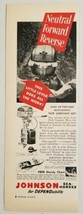 1949 Print Ad Johnson QD Sea-Horse Outboard Motors Gear Shift Control - £7.88 GBP