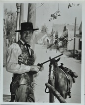 Hugh O&#39;brien Signed PHOTO- The Life And Legend Of Wyatt Earp- The Shootist w/COA - £109.93 GBP