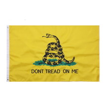 4x6 Gadsden Don't Tread On Me Flag Yellow 4'x6' Banner USA SELLER 100D - $28.99