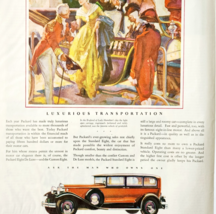 1930 Packard Lady Hamilton  Advertisement Automobilia Eight Deluxe DWJJ19 - $39.99