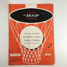 January 16 1959 NCAA Basketball So. California vs UCLA The Hoop Official Program - £37.49 GBP