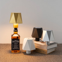 Bar Table Lamp Wine Bottle Lights Bistro Ambience Light Bedroom Wireless... - £21.68 GBP+