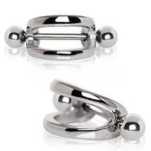 316L Stainless Steel Double Line Cartilage Cuff Earring - £12.71 GBP