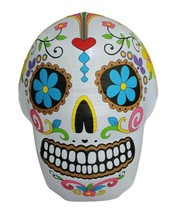 Halloween Inflatable Lighted Skull Indoor Outdoor Yard Decoration Party ... - $728.58 MXN