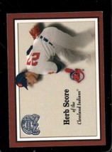 2000 FLEER GREATS OF THE GAME #26 HERB SCORE NM INDIANS *AZ0056 - £1.17 GBP