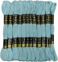 Anchor Threads Cross Stitch Stranded Cotton Thread Sewing Hand Embroidery Blue - £9.97 GBP