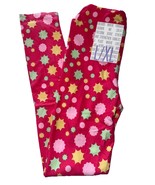 NWT LuLaRoe Kids L/XL (8-14) Hot Pink Yellow Light Pink Mint Lavender Le... - $14.84
