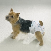 Dog Diaper Bulk Packs Disposable Doggie Diapers Helps Protect from Soiling - $9.20