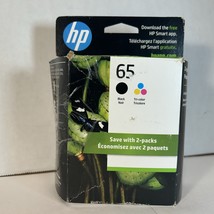 HP 65 Black and 65 Tri-Color Ink Combo Pack - open box - $19.99