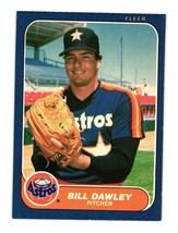 1986 Fleer #298 Bill Dawley Houston Astros - £2.35 GBP
