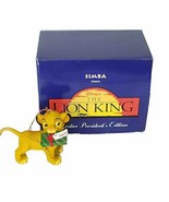Disney Grolier Presidents Edition Lion King Simba Ornament with Box - $14.48