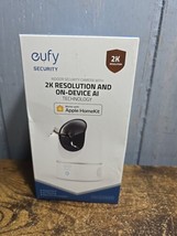 eufy Security 2K Smart IP Camera Pan &amp;Tilt Cam Wi-Fi Baby Monitor Human ... - £38.76 GBP