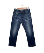 BKE Buckle Jeans Mens 33 Short Ryan Straight Embroidered Wiskering AVM30... - $51.43 CAD