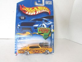 Mattel 55002 Hot Wheels Diecast Car &#39;67 Dodge Charger Yellow Collector 117 Lot D - £2.84 GBP