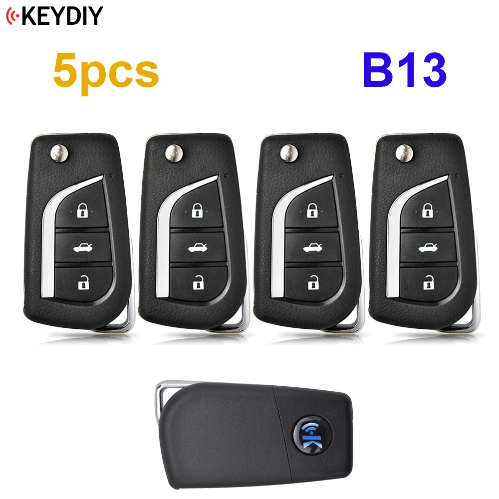 KEYDIY B-Series B13  3 Buttons Universal Remote Control Key for KD-X2 KD900 ,KD  - £149.64 GBP