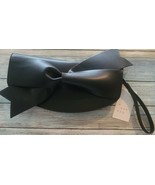 A New Day™ ~ Clutch ~ Purse ~ Black ~ Bow Accent ~ Handbag - $49.11 CAD