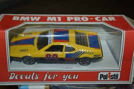 BMW M1 PRO CAR - Polistil - 1:41 Decals For You - £7.12 GBP