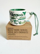 Starbucks Vancouver  Canada Coffee Mug 2oz Ornament Espresso Cup New - $49.49
