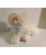 Gund Sybella Cat 7&quot; Tall Plush Stuffed Animal 4037008 Kitty White Fur Pi... - $9.89