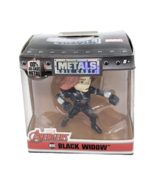 Black Widow 2017 Jada Toys Die-Cast Metals Marvel  Avengers 2.5&quot; Inch Fi... - $13.52 CAD
