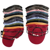 Hat Rack Wall Mount, [2-Pack] Metal Hat Organizer For Baseball Caps, Hat... - £24.29 GBP